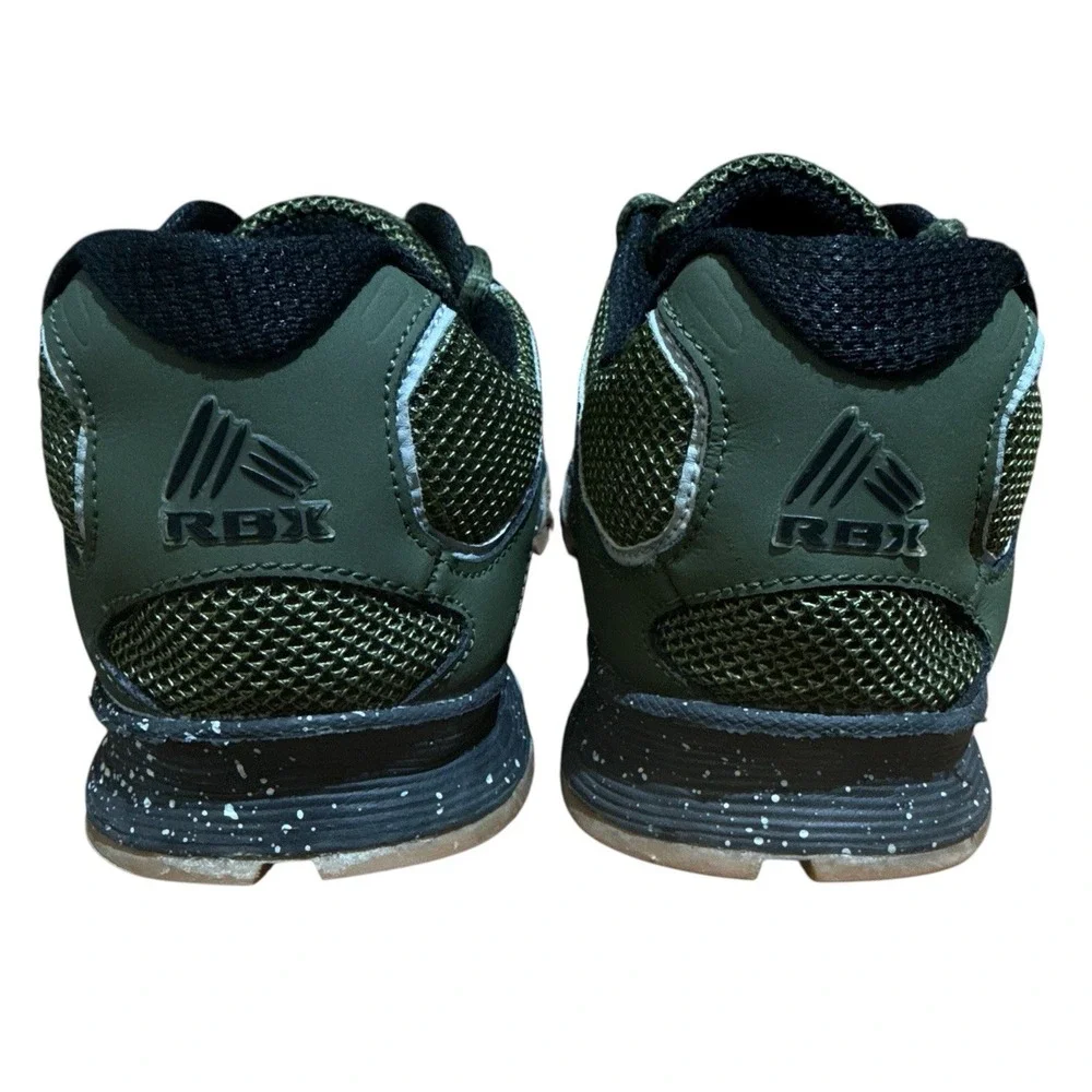 RBX Mens 10 Green Black Athletic Trail Running Shoe - Picture 6 of 7